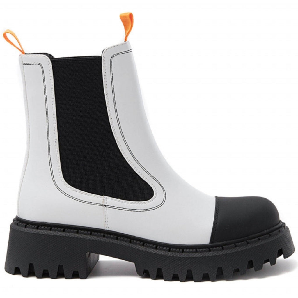 Olivia Dame Støvle 5656   White fra Shoes