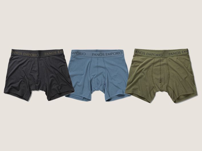 Emporio 3-pak Bamboo Boxershorts fra Panos Emporio