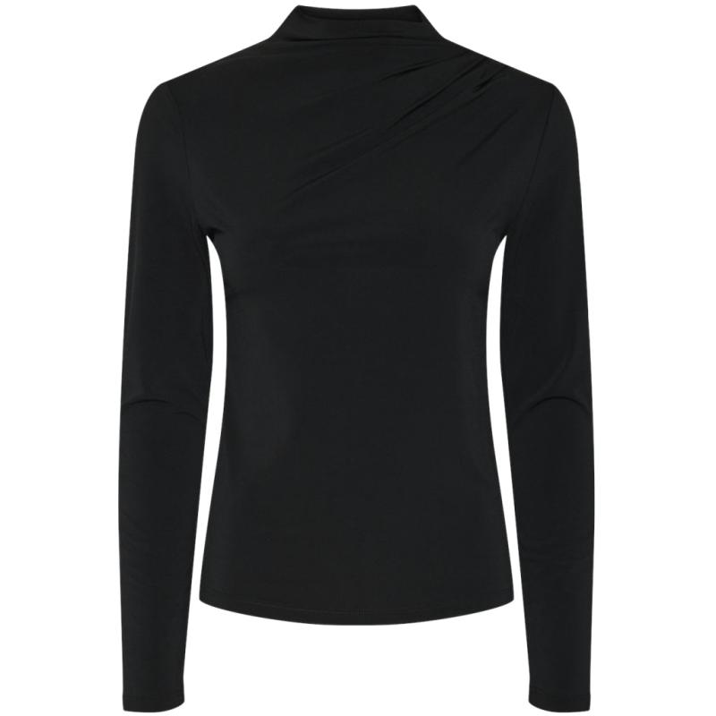 Klassisk Dame Bluse Pcmadison i Sort fra Pieces