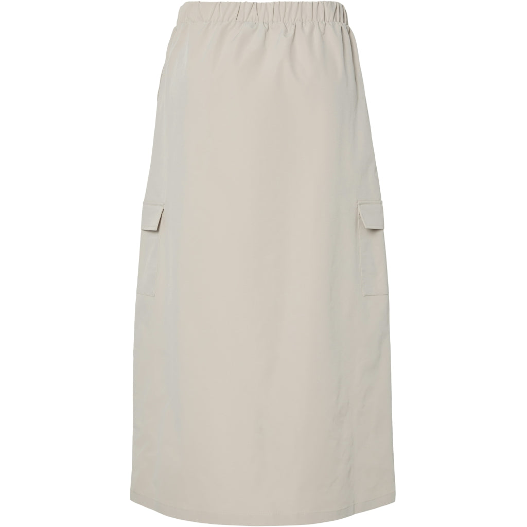 Dame Nederdel Pcjodie Silver Gray fra Pieces