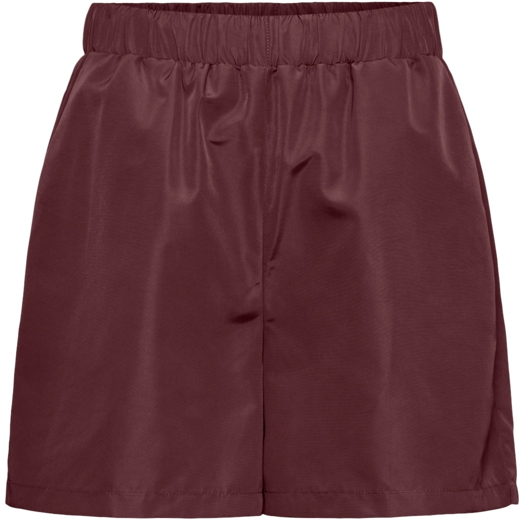 Dame Shorts Pcchrilina   Tawny Port fra Pieces
