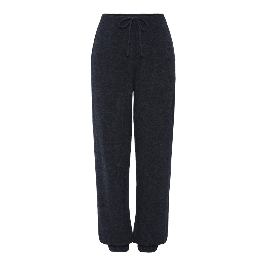 Dame Sweatpants Pcpiko   Maritime Blue Melange fra Pieces
