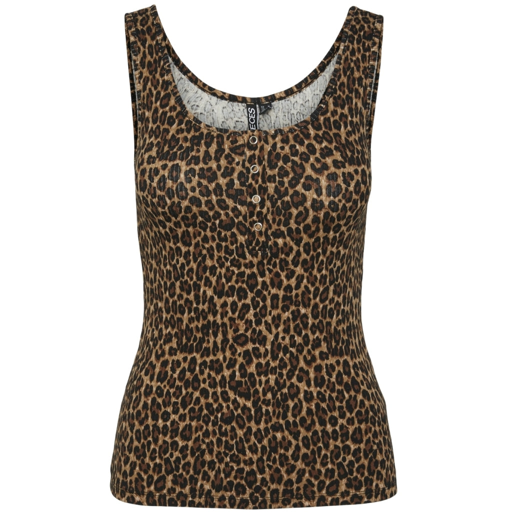 Dame Top Pckitte Black Leo fra Pieces