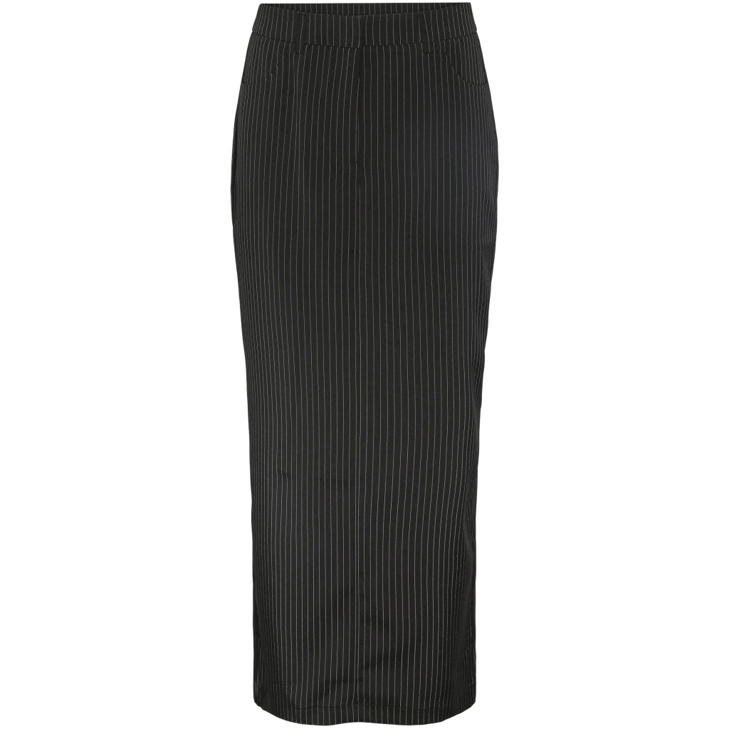 Dame Nederdel Pcdidi Black Stripes fra Pieces