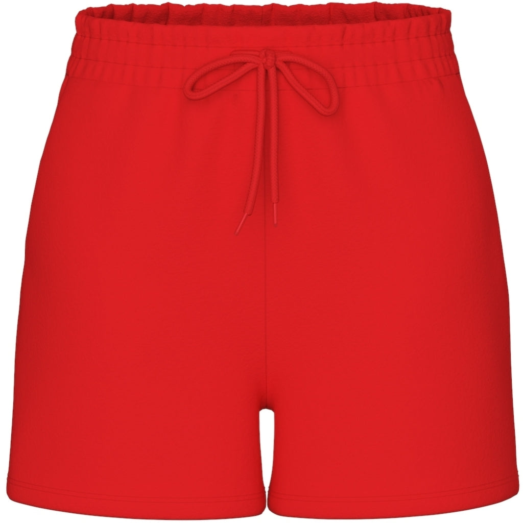 Dame Sweatshorts Pcchilli Summer   Poppy Red fra Pieces