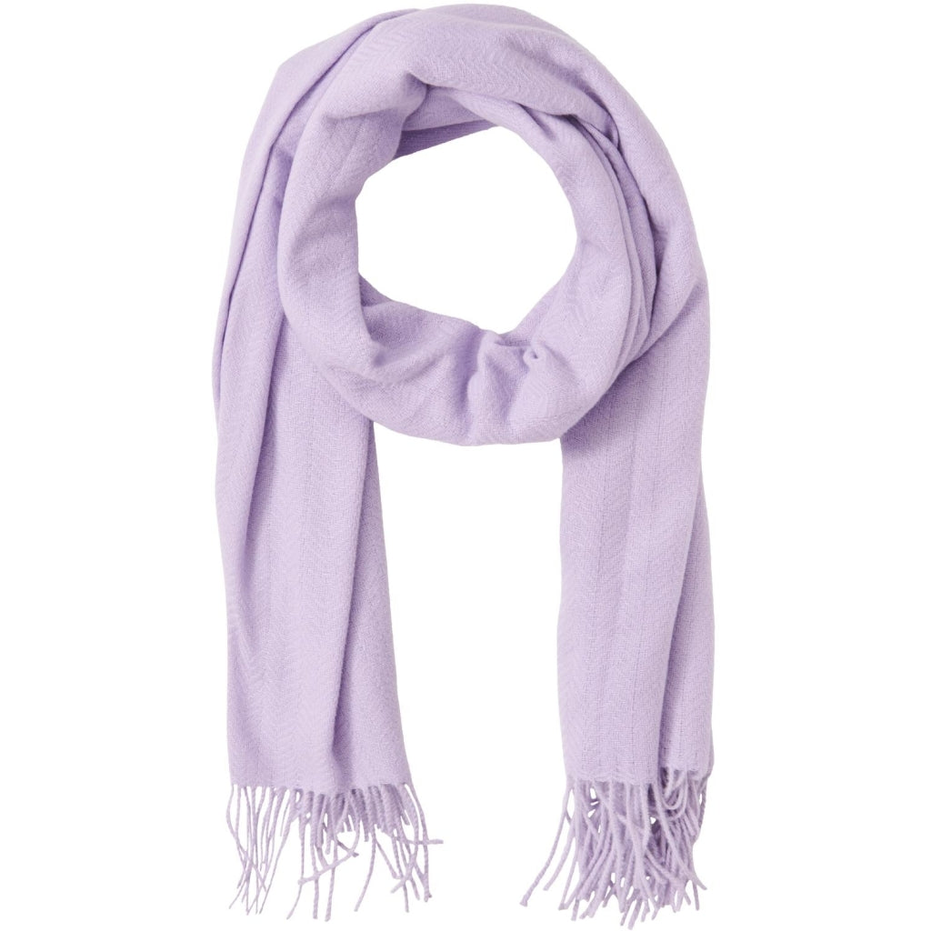 Tørklæde Pckial   Purple Rose fra Pieces