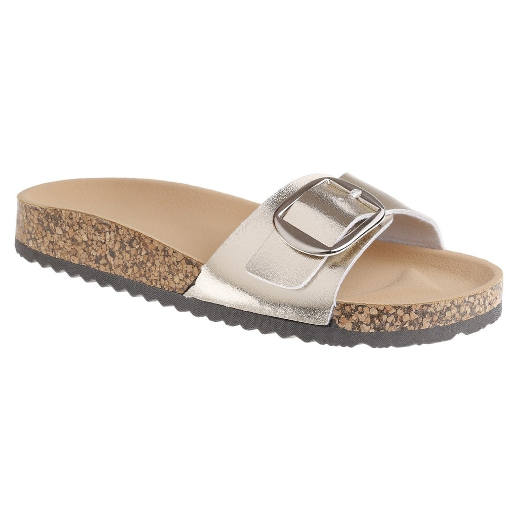 Sally Dame Sandal 2002   Gold New fra Shoes
