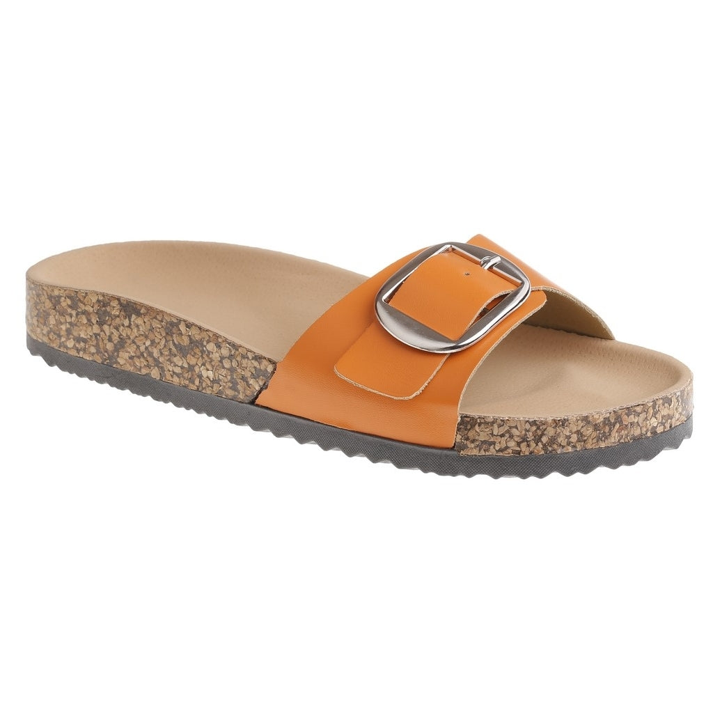 Sally Dame Sandal 2002   Orange New fra Shoes