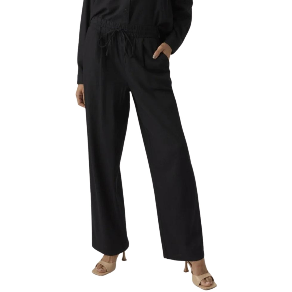 Dame Bukser Vmjesmilo Black fra Vero Moda