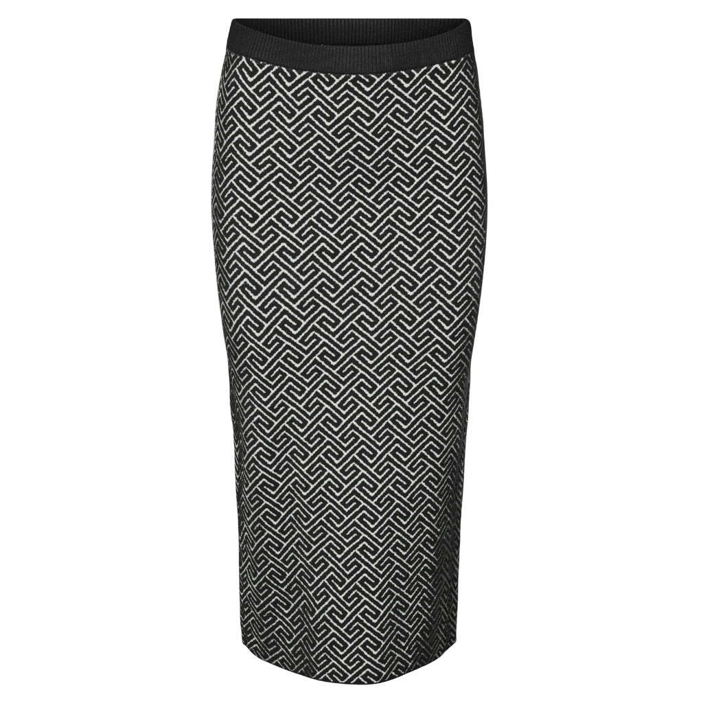 Dame Nederdel Vmaria   Black W. Birch Grafic Print fra Vero Moda