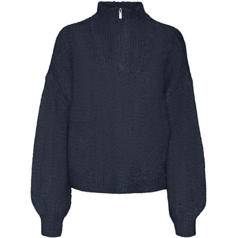 Dame Strik Vmawesome Navy Blazer fra Vero Moda