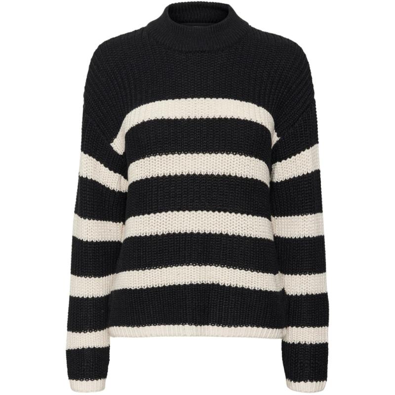 Dame Strik Vmhilda   Black Birch fra Vero Moda