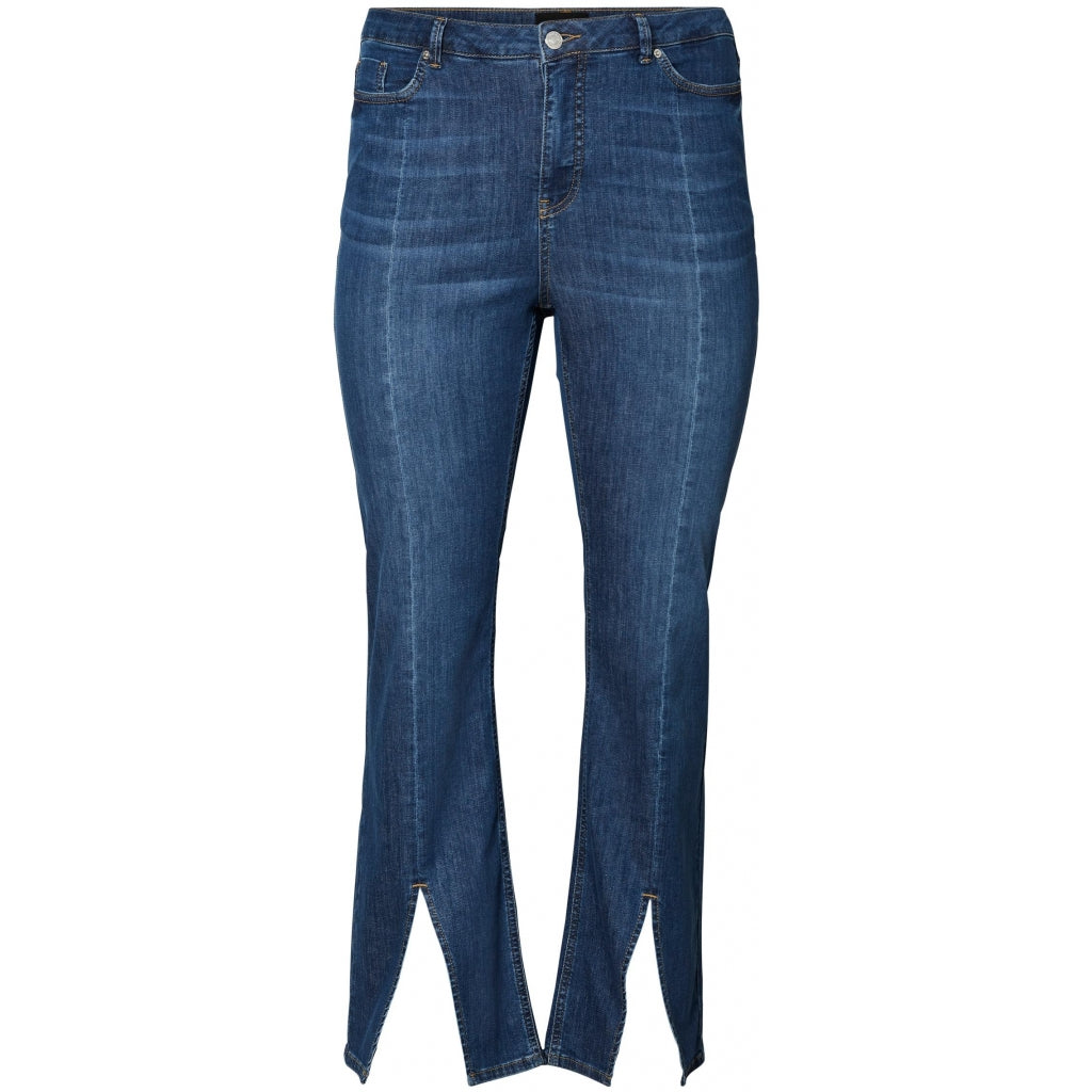 Curve Dame Jeans Vmriley Medium Blue fra Vero Moda