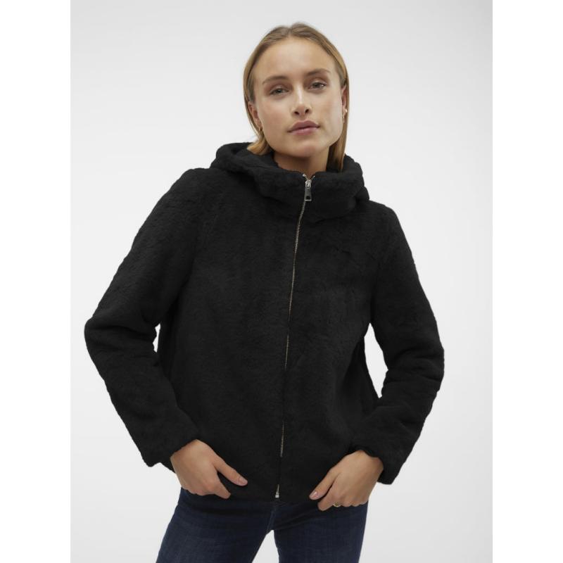 Dame Jakke Vmsonjahoodie   Black fra Vero Moda