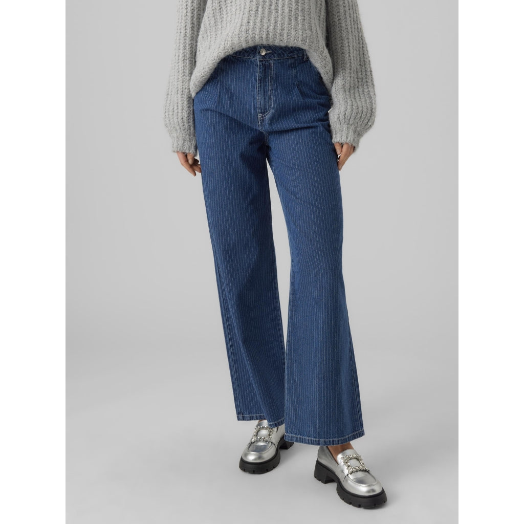 Dame Jeans Vmkathy   Medium Blue Denim fra Vero Moda