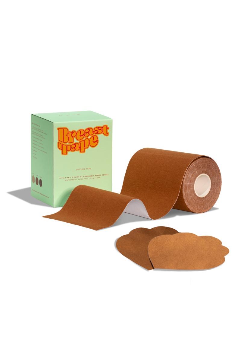 Brysttape   Cino   10cm X 5m (+3 Nipplecovers) fra Aiso