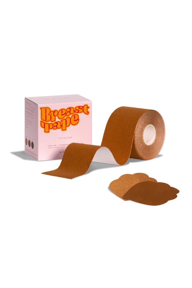 Brysttape   Cino   5cm X 5m (+3 Nipplecovers) fra Aiso