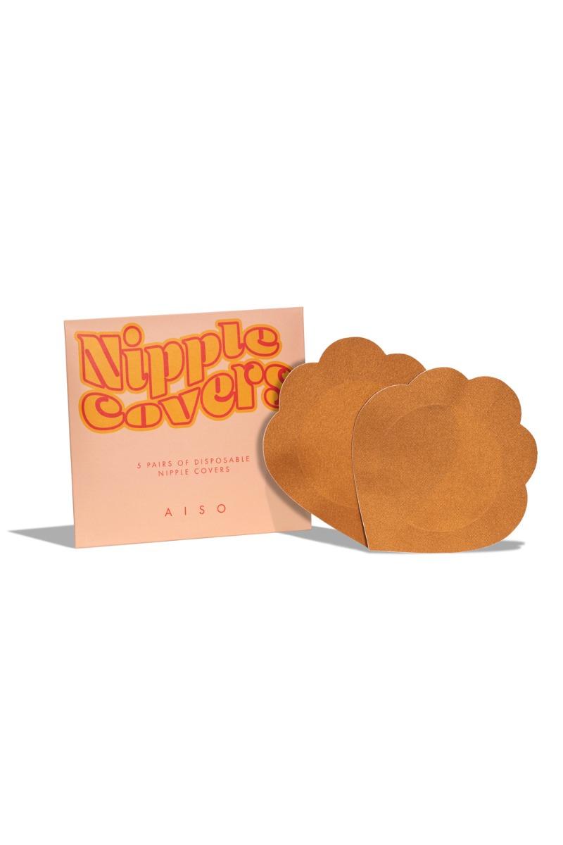 Nipple Covers Cino i fersken - 5 par engangs covers
