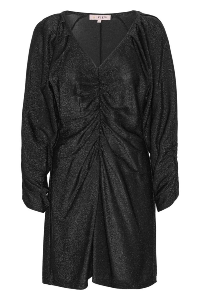 A View   Kjole   Eva Short Dress   Black fra A-view