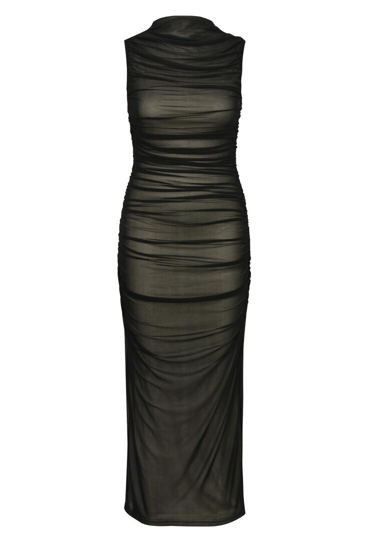 A-View Ophelia Kjole i Sort - Elegante Feststyles