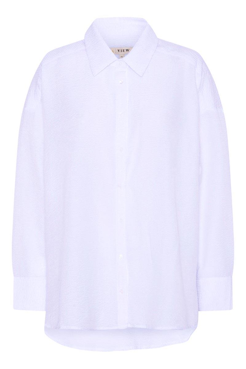 A View Skjorte Sonja Shirt White fra A-view