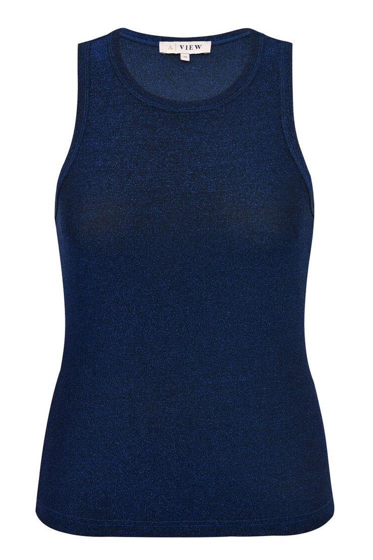 A View   Top   Eva Tank Top   Blue fra A-view