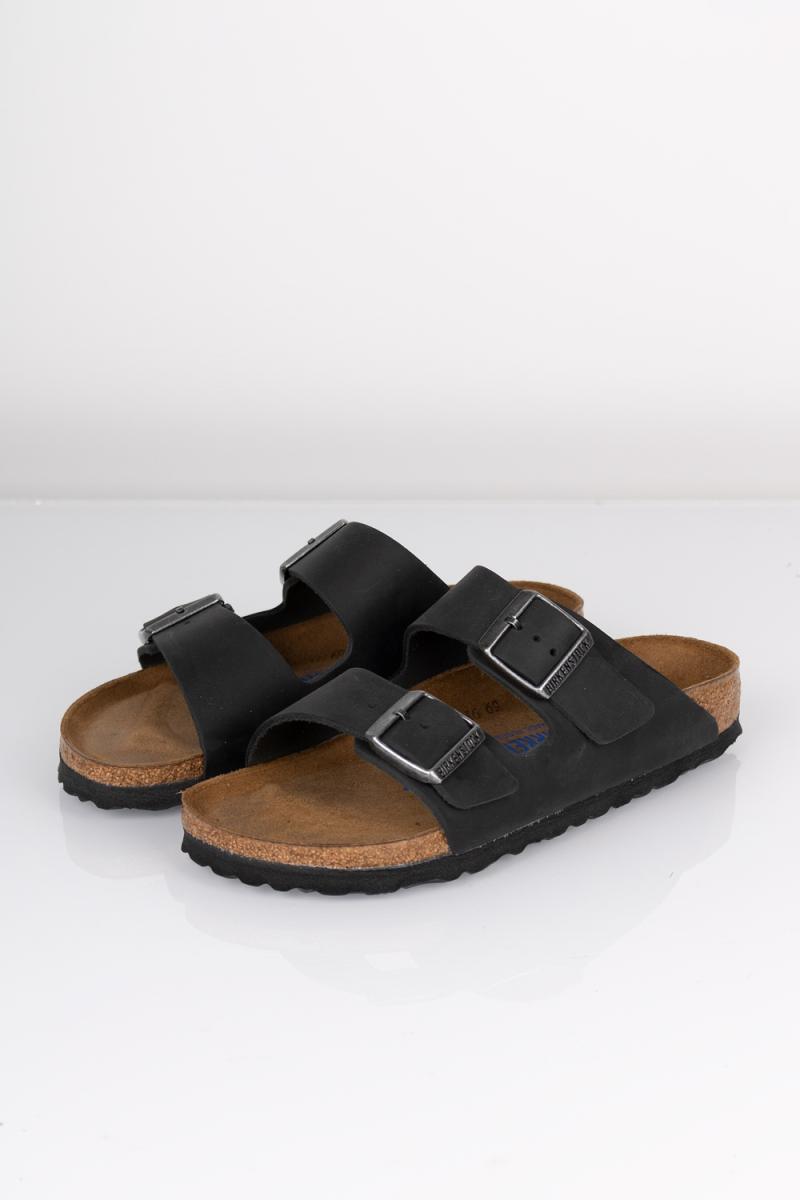 Birkenstock Arizona Nu Oiled Sfb Sandaler - Sort