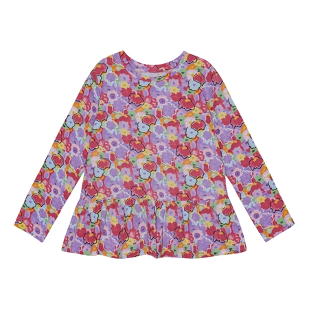 Peplum Bluse Retro åkander fra Birkholm