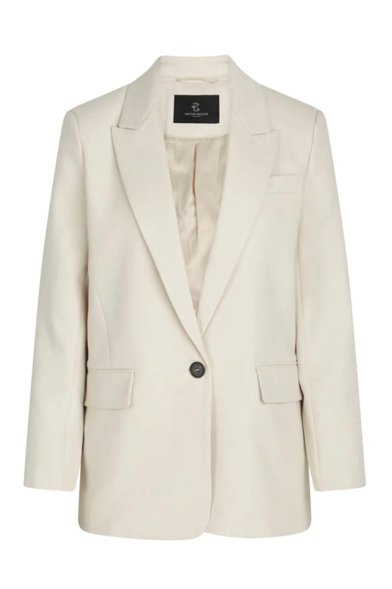 Klassisk lys blazer fra Bruuns Bazar - Frida CindySus