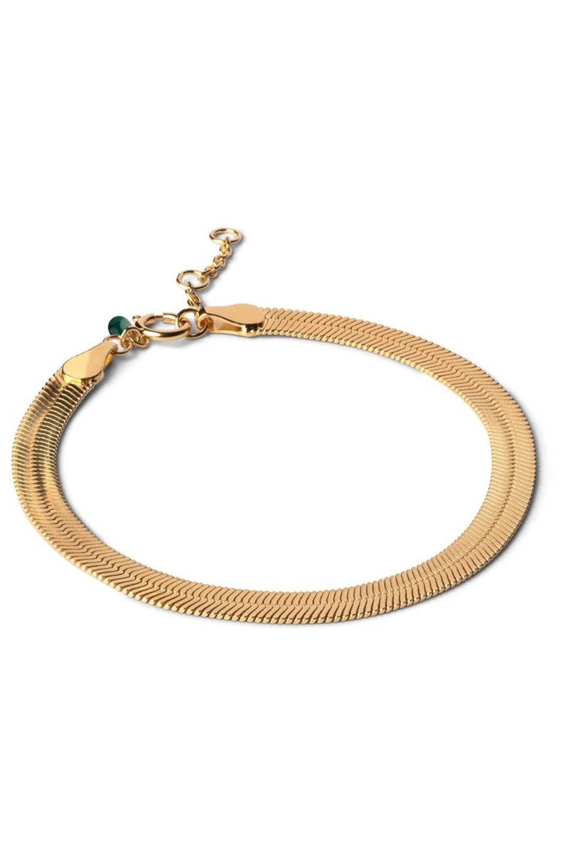 Armbånd Carla Gold fra Enamel - Elegant Smykke til Hverdagen