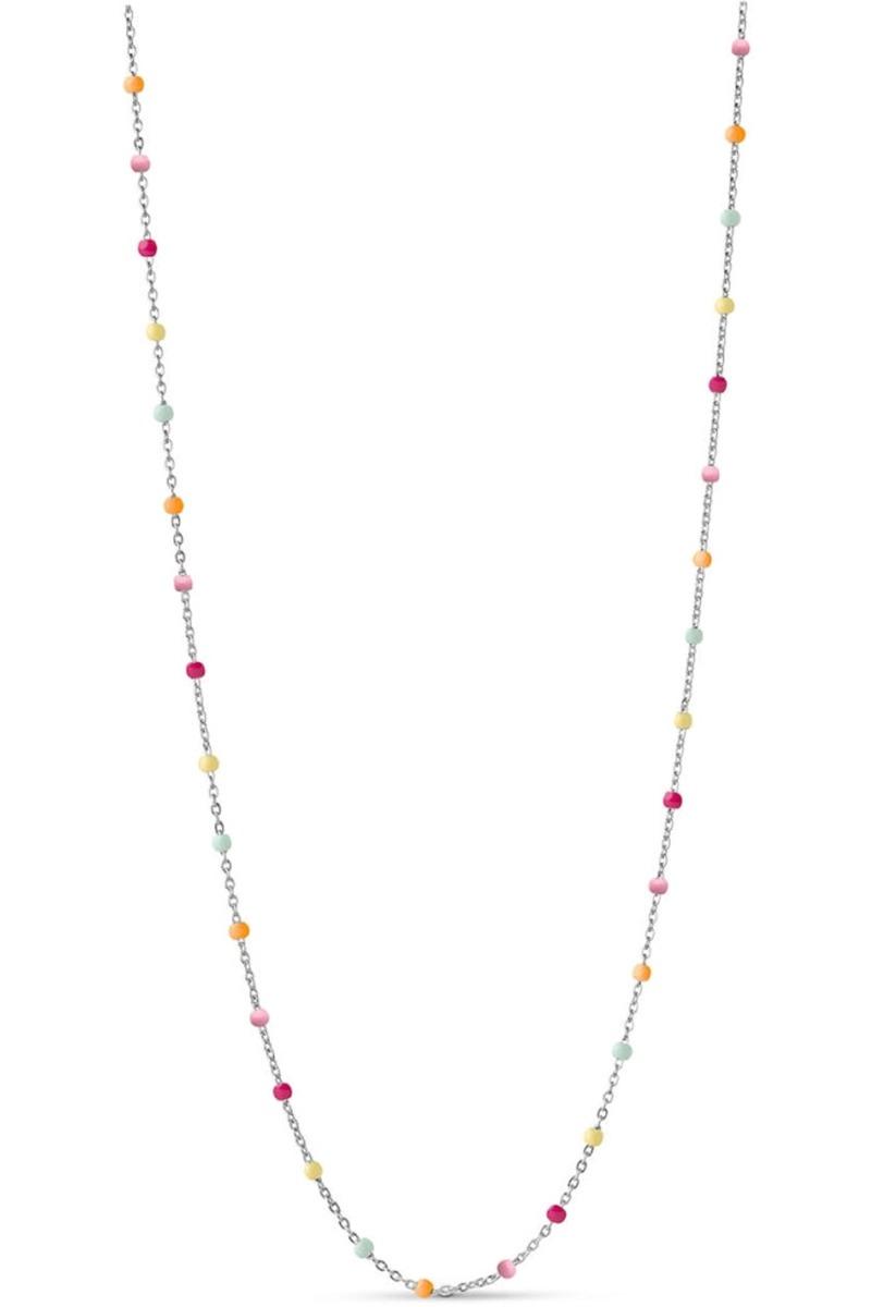 Halskæde   Lola Necklace   Rainbow Silver fra Enamel