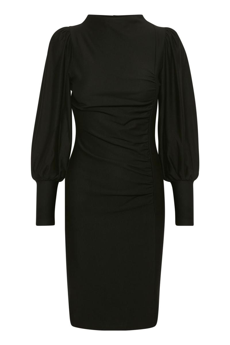 Kjole   Rifa Gz Puff Dress   Black fra Gestuz