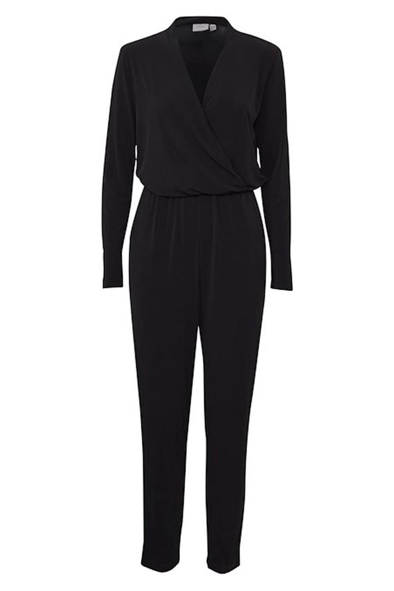 Jumpsuit Lima Jumpsuit Black fra Ichi