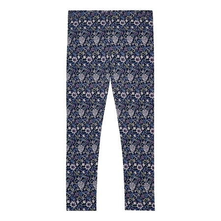 Leggings Blå Eventyrblomster fra Birkholm