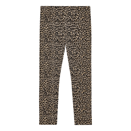 Leggings Leopard Brun fra Birkholm