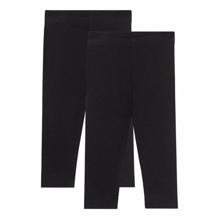 2 Pak Leggings i Midnatssort fra Birkholm - Komfort og Kvalitet