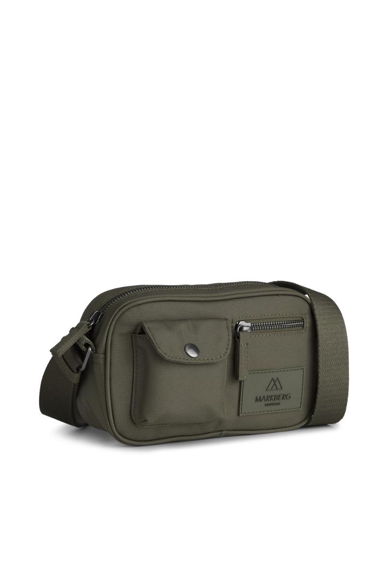 Taske   Darlambg S Cross., Monochrome   Dark Olive fra Markberg