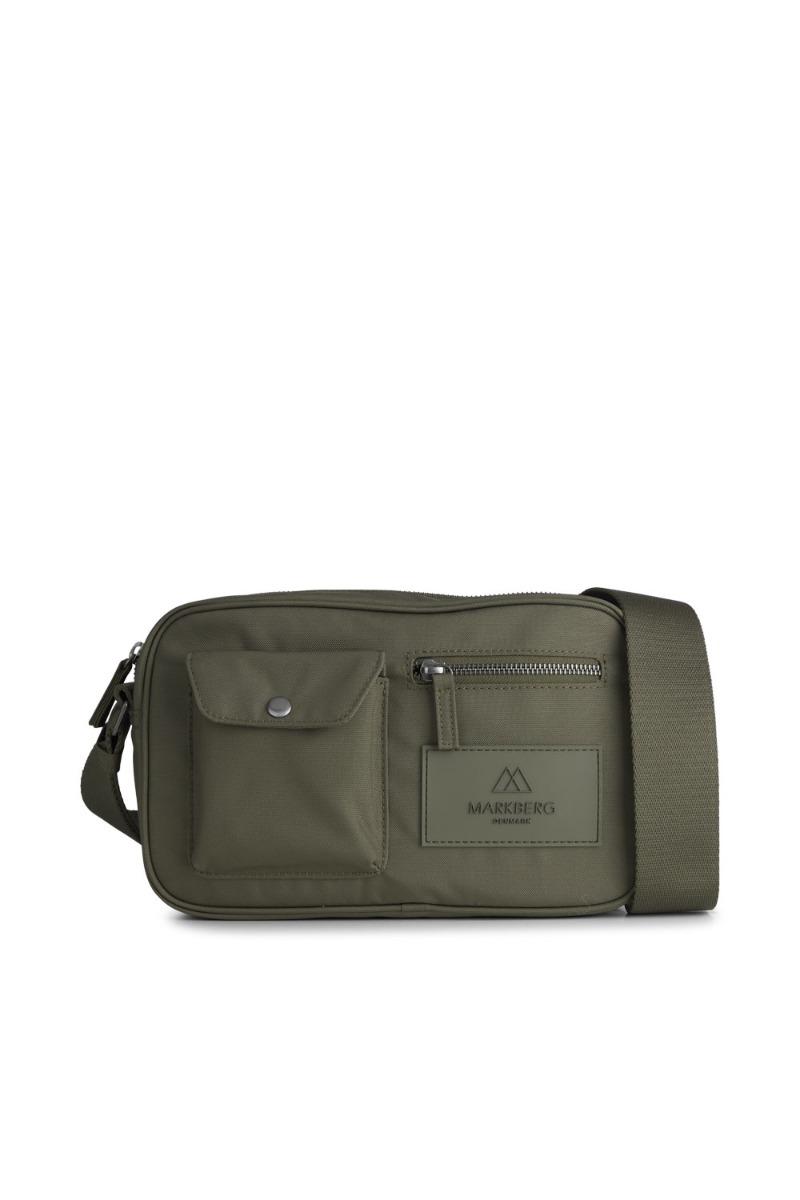Taske   Darlambg Crossb., Monochrome   Dark Olive fra Markberg