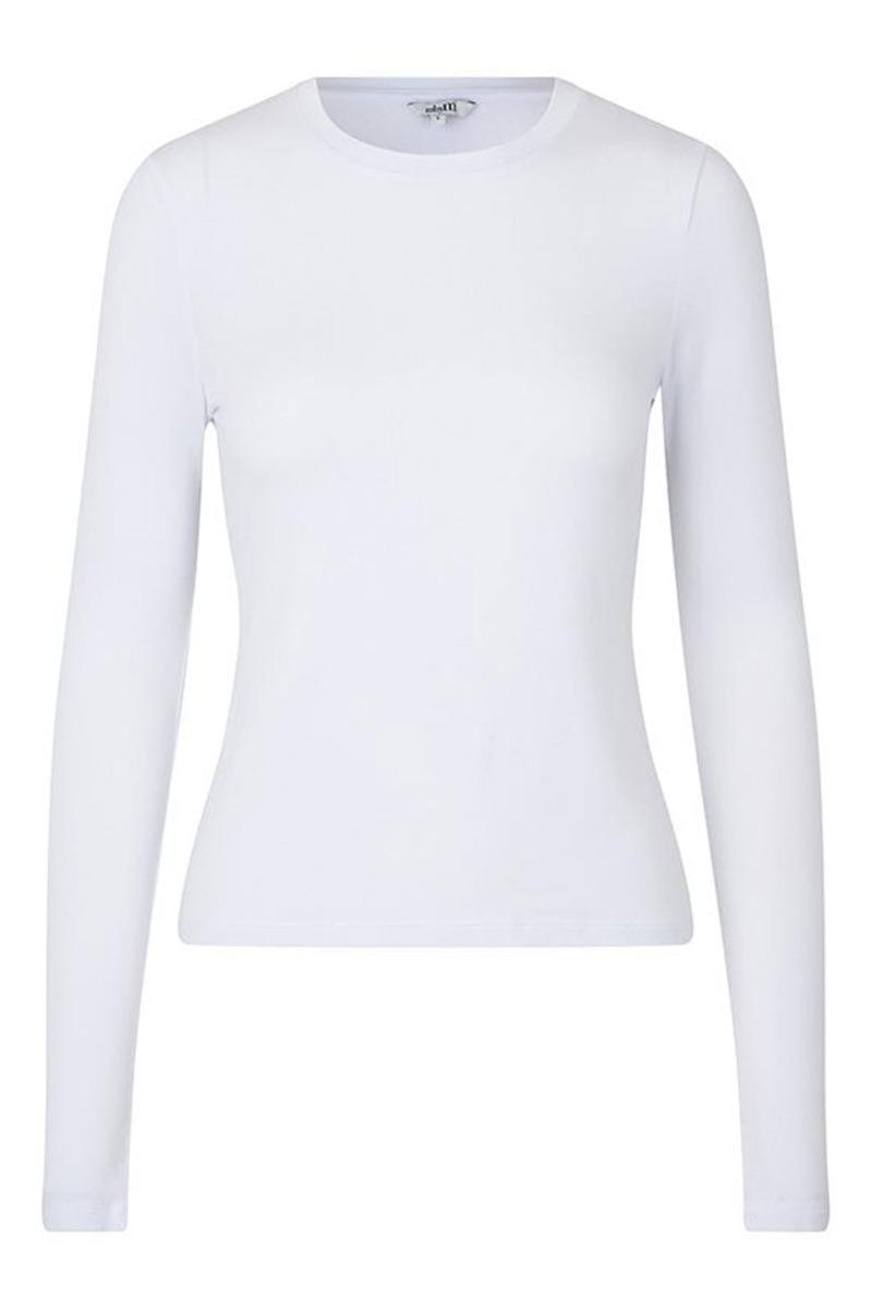 Bluse Christina M Optical White fra Mbym