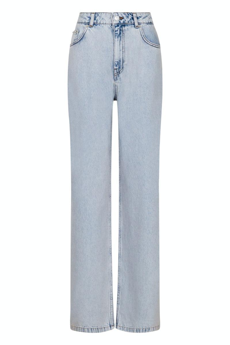 Jeans   Simona D Pants   Smoke Blue fra Neo Noir