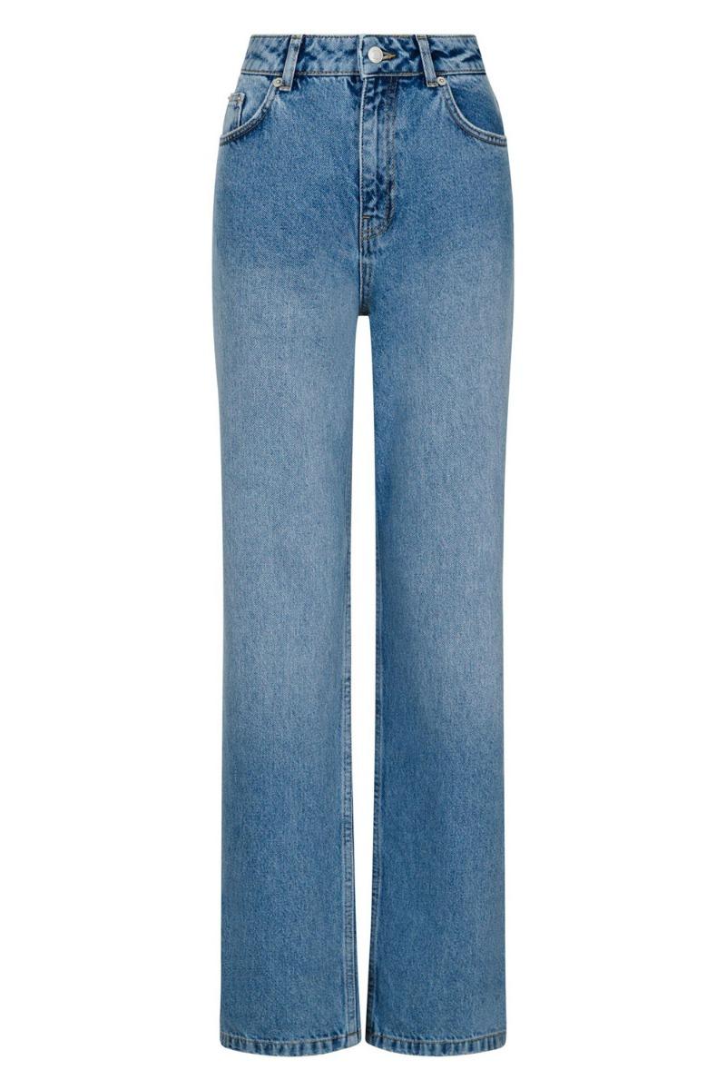 Jeans   Simona D Pants   Stonewash fra Neo Noir