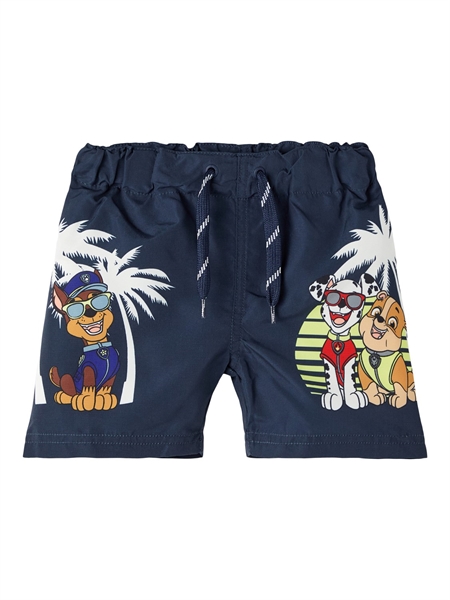 Paw Patrol Badeshorts Messi Dark Sapphire fra Name It