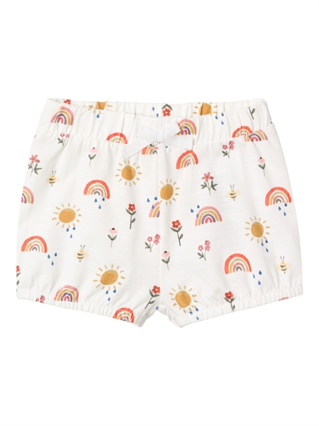Søde baby shorts Hania i lys hvid fra Name It