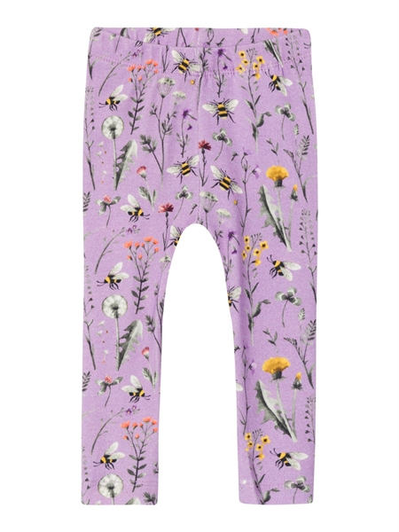 Blomster Leggings Hubine Orchid Bloom fra Name It
