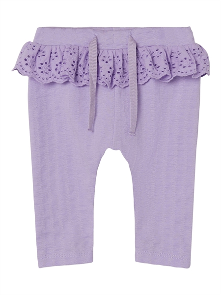 Blonde Leggings Hilmara Lavendel fra Name It