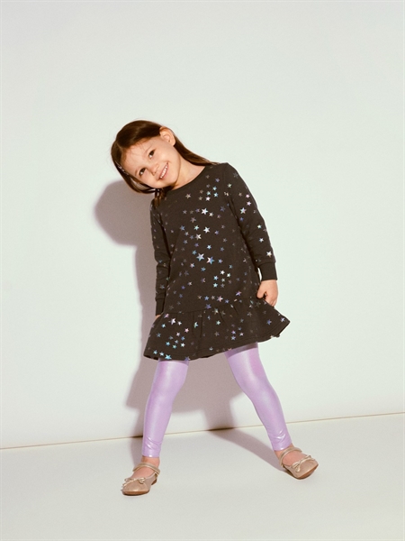Shiny Leggings Rebekka Silver fra Name It