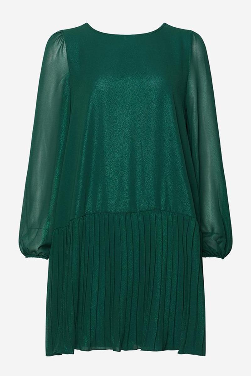 Kjole   Dagmar Lurex Dress   Green fra Noella