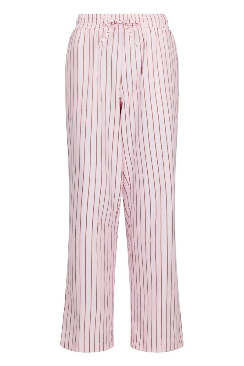 Bukser   Sonar Multi Stripe Pants   Light Pink fra Neo Noir