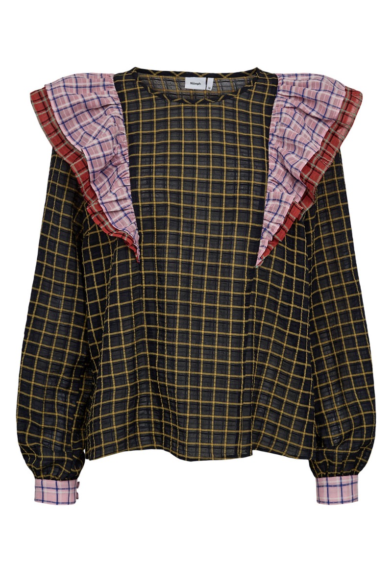 Bluse   Nuiggy Shirt   Caviar fra Nümph
