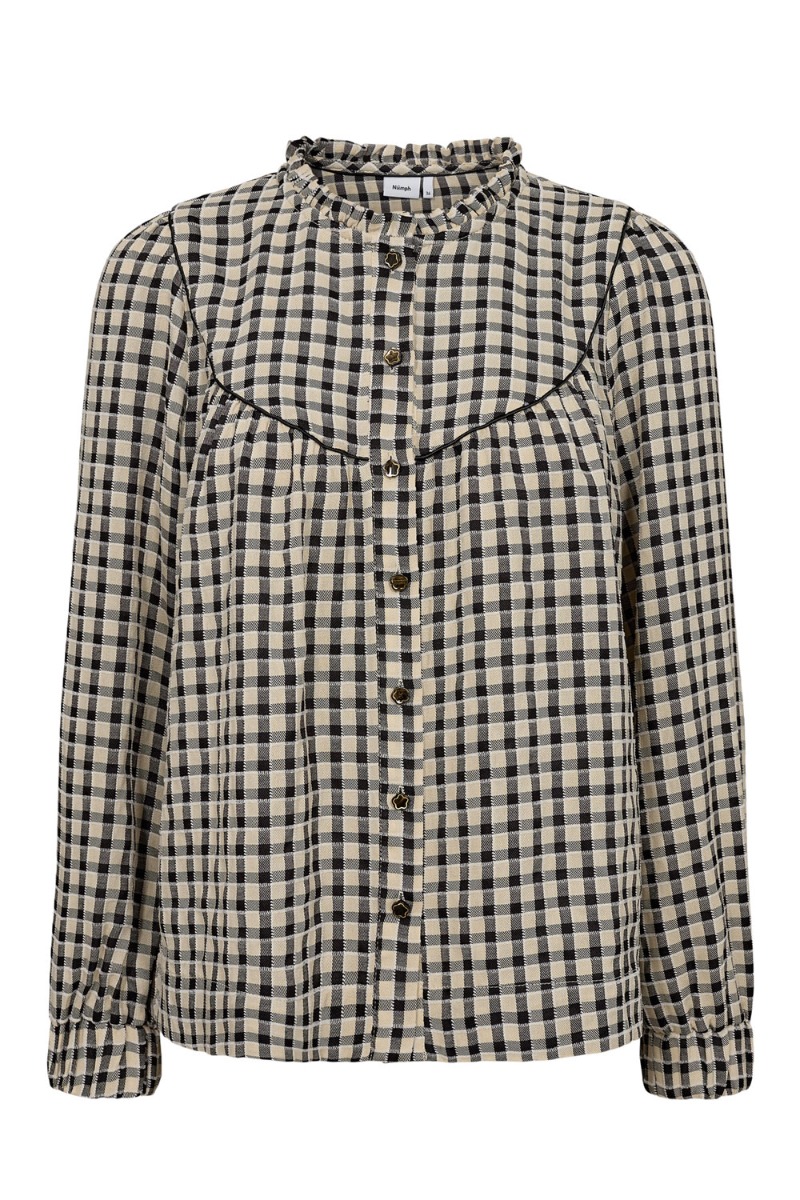 Bluse Nuines Shirt Caviar fra Nümph